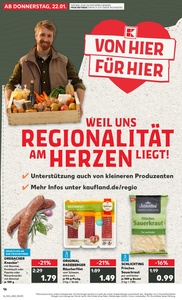 Kaufland Prospekt - Regionale Angebote ab 21.01.
