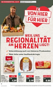 Kaufland Prospekt - Regionale Angebote ab 21.01.