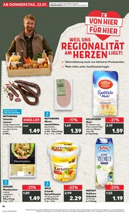 Kaufland Prospekt - Regionale Angebote ab 21.01.