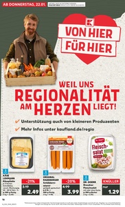 Kaufland Prospekt - Regionale Angebote ab 21.01.