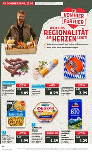 Kaufland Prospekt - Regionale Angebote ab 21.01.