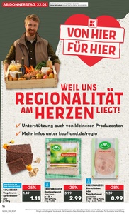 Kaufland Prospekt - Regionale Angebote ab 21.01.