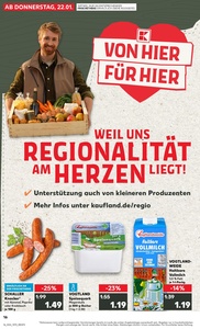 Kaufland Prospekt - Regionale Angebote ab 21.01.