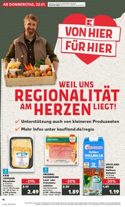 Kaufland Prospekt - Regionale Angebote ab 21.01.