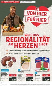 Kaufland Prospekt - Regionale Angebote ab 21.01.