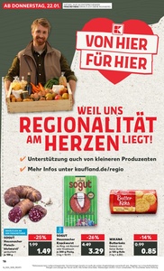 Kaufland Prospekt - Regionale Angebote ab 21.01.