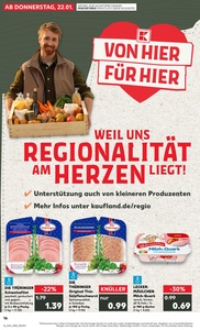 Kaufland Prospekt - Regionale Angebote ab 21.01.