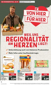 Kaufland Prospekt - Regionale Angebote ab 21.01. - Seite 1
