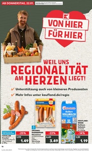Kaufland Prospekt - Regionale Angebote ab 21.01.
