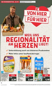 Kaufland Prospekt - Regionale Angebote ab 21.01.