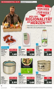Kaufland Prospekt - Regionale Angebote ab 21.01.