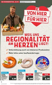 Kaufland Prospekt - Regionale Angebote ab 21.01.