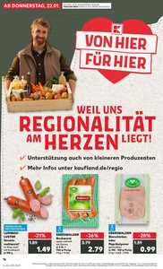 Kaufland Prospekt - Regionale Angebote ab 21.01.