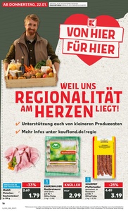 Kaufland Prospekt - Regionale Angebote ab 21.01.