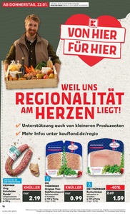 Kaufland Prospekt - Regionale Angebote ab 21.01.