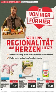 Kaufland Prospekt - Regionale Angebote ab 21.01.