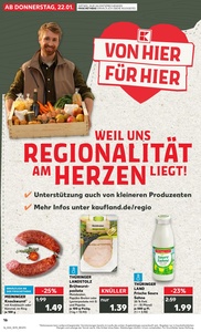 Kaufland Prospekt - Regionale Angebote ab 21.01.
