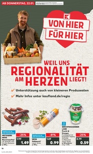 Kaufland Prospekt - Regionale Angebote ab 21.01.