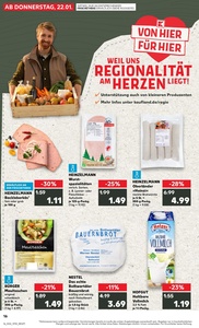 Kaufland Prospekt - Regionale Angebote ab 21.01.