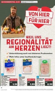 Kaufland Prospekt - Regionale Angebote ab 21.01.