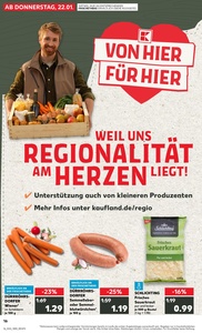 Kaufland Prospekt - Regionale Angebote ab 21.01.