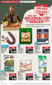 Kaufland Prospekt - Regionale Angebote ab 21.01. - Seite 1