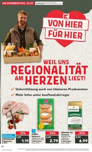 Kaufland Prospekt - Regionale Angebote ab 21.01.