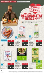 Kaufland Prospekt - Regionale Angebote ab 21.01.