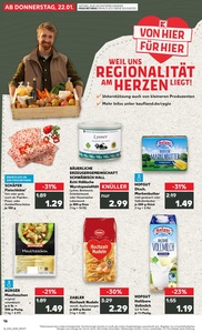 Kaufland Prospekt - Regionale Angebote ab 21.01.