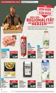 Kaufland Prospekt - Regionale Angebote ab 21.01.