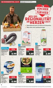 Kaufland Prospekt - Regionale Angebote ab 21.01.