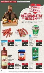 Kaufland Prospekt - Regionale Angebote ab 21.01.