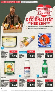 Kaufland Prospekt - Regionale Angebote ab 21.01.