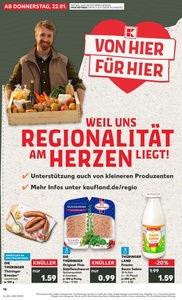 Kaufland Prospekt - Regionale Angebote ab 21.01.