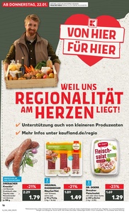 Kaufland Prospekt - Regionale Angebote ab 21.01.