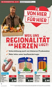 Kaufland Prospekt - Regionale Angebote ab 21.01.