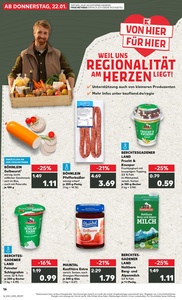 Kaufland Prospekt - Regionale Angebote ab 21.01.