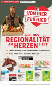Kaufland Prospekt - Regionale Angebote ab 21.01.