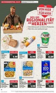 Kaufland Prospekt - Regionale Angebote ab 21.01.