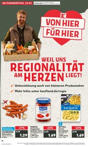 Kaufland Prospekt - Regionale Angebote ab 21.01.