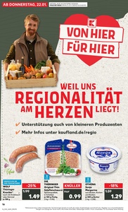 Kaufland Prospekt - Regionale Angebote ab 21.01.