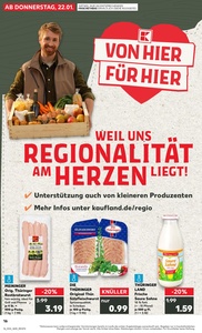 Kaufland Prospekt - Regionale Angebote ab 21.01.