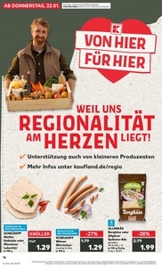 Kaufland Prospekt - Regionale Angebote ab 21.01.