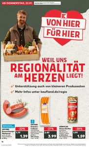 Kaufland Prospekt - Regionale Angebote ab 21.01.