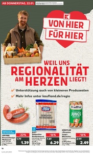 Kaufland Prospekt - Regionale Angebote ab 21.01.