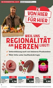 Kaufland Prospekt - Regionale Angebote ab 21.01.