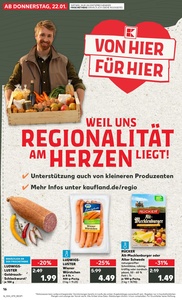 Kaufland Prospekt - Regionale Angebote ab 21.01.