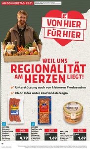 Kaufland Prospekt - Regionale Angebote ab 21.01.