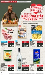 Kaufland Prospekt - Regionale Angebote ab 21.01.
