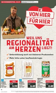 Kaufland Prospekt - Regionale Angebote ab 21.01.